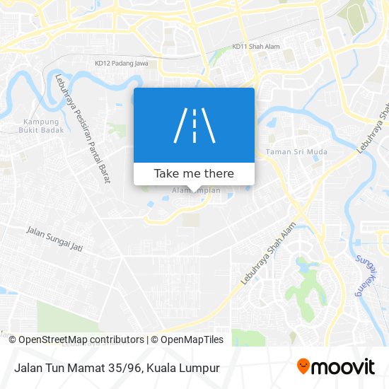 Jalan Tun Mamat 35/96 map