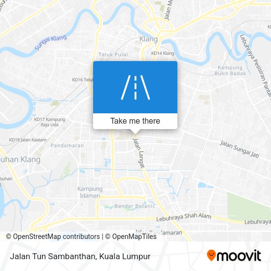 Jalan Tun Sambanthan map