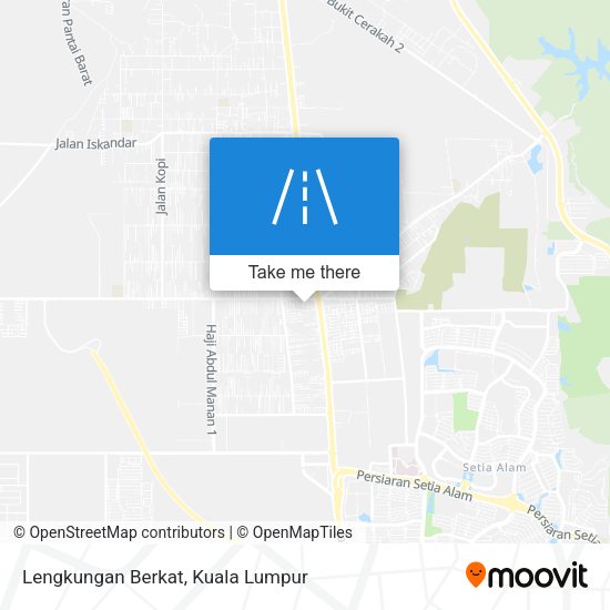 Peta Lengkungan Berkat