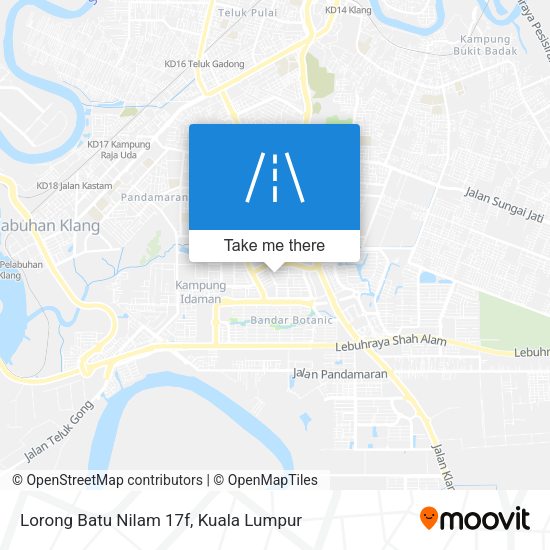 Lorong Batu Nilam 17f map