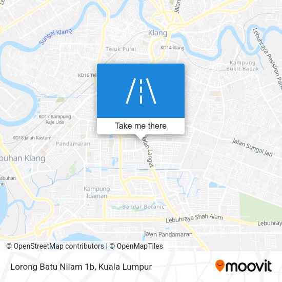 Lorong Batu Nilam 1b map