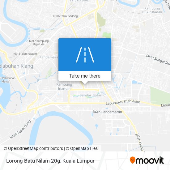 Peta Lorong Batu Nilam 20g