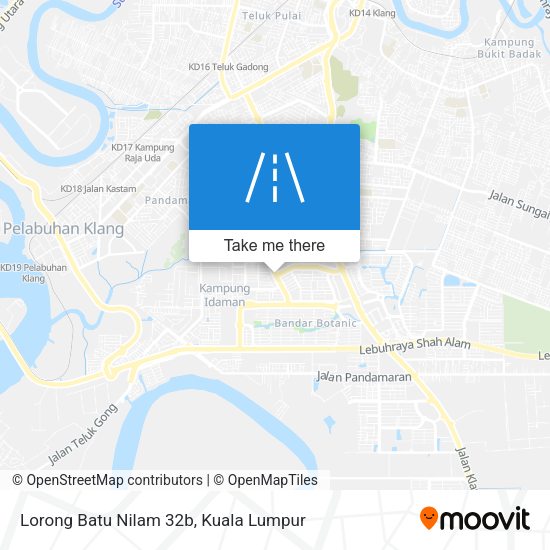 Peta Lorong Batu Nilam 32b
