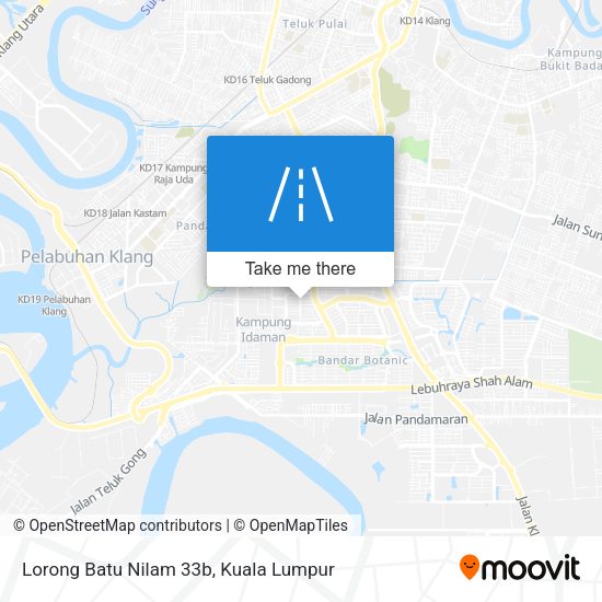Lorong Batu Nilam 33b map