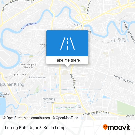 Lorong Batu Unjur 3 map