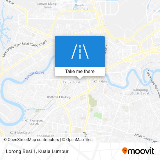 Peta Lorong Besi 1