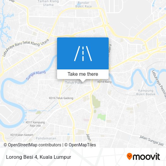 Peta Lorong Besi 4