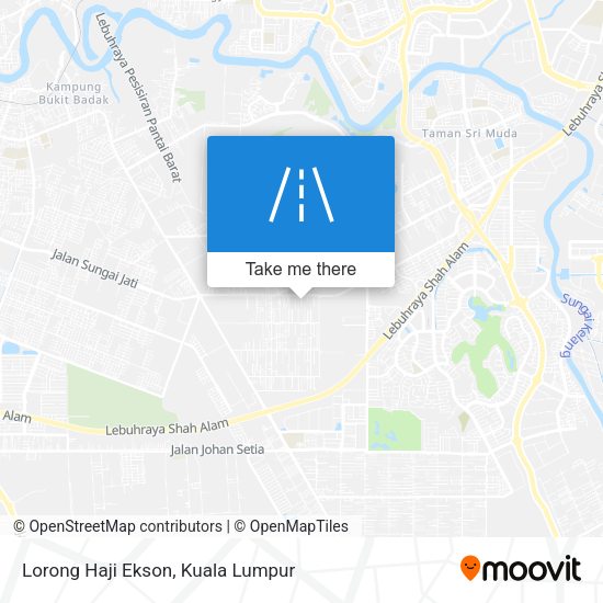 Lorong Haji Ekson map