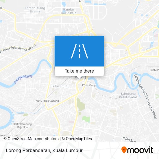 Lorong Perbandaran map