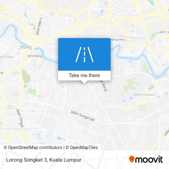 Lorong Songket 3 map
