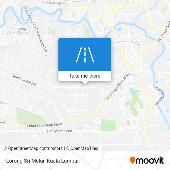 Lorong Sri Melur map