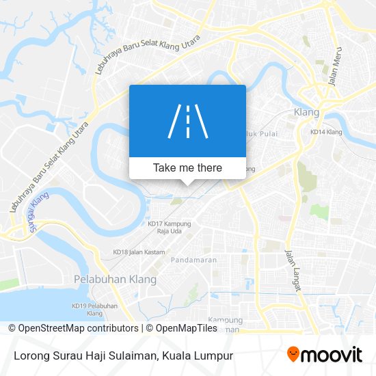 Peta Lorong Surau Haji Sulaiman