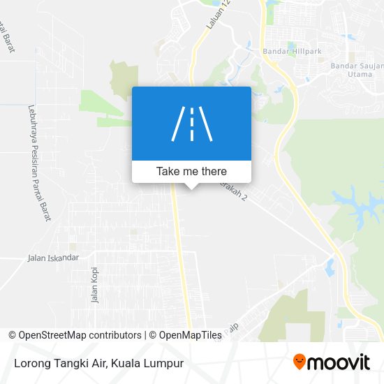 Lorong Tangki Air map