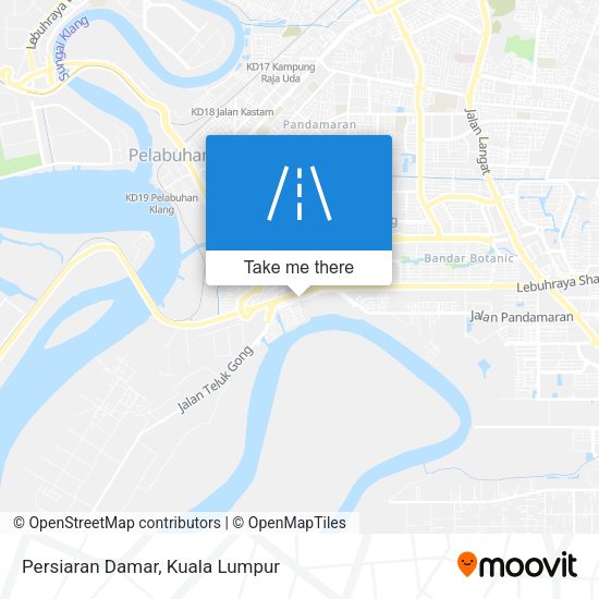 Peta Persiaran Damar