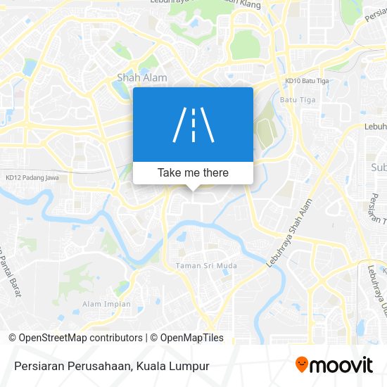 Peta Persiaran Perusahaan
