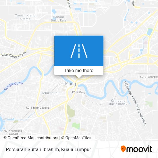 Persiaran Sultan Ibrahim map