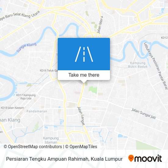 Persiaran Tengku Ampuan Rahimah map