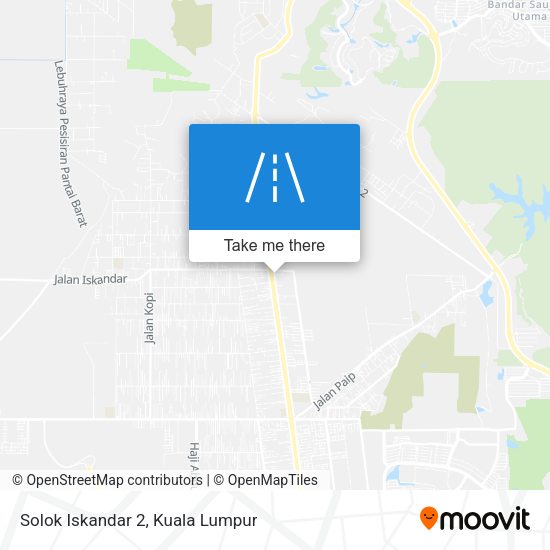 Peta Solok Iskandar 2