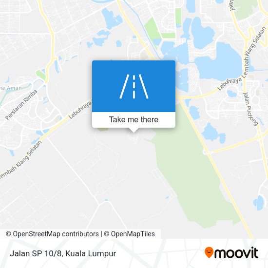 Jalan SP 10/8 map