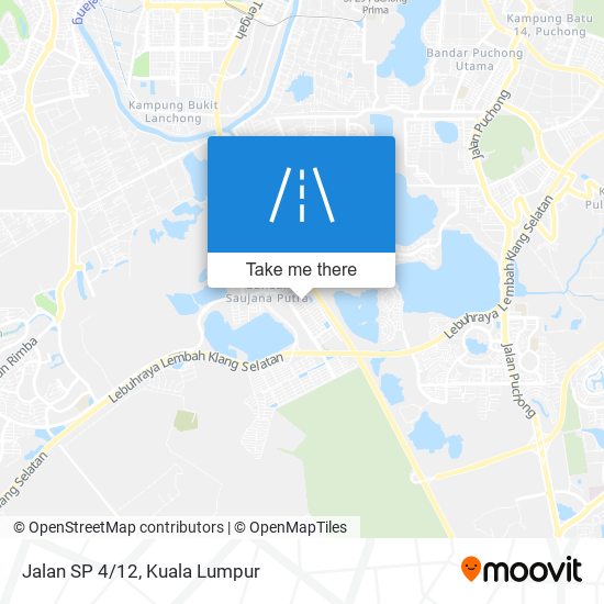 Jalan SP 4/12 map