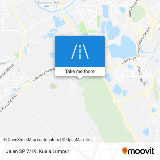 Peta Jalan SP 7/19