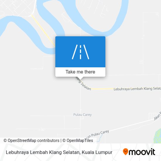 Peta Lebuhraya Lembah Klang Selatan