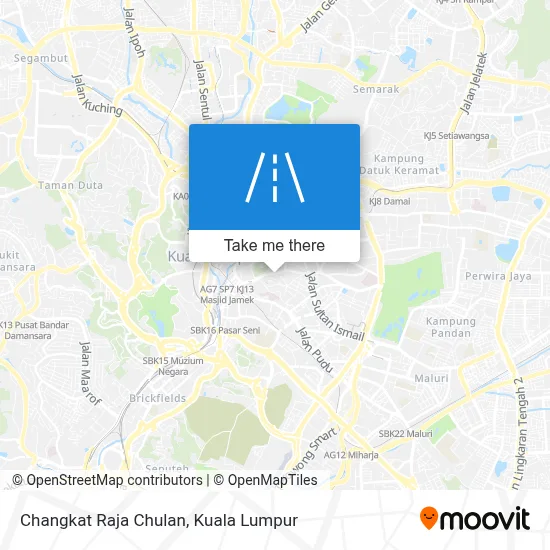 Changkat Raja Chulan map
