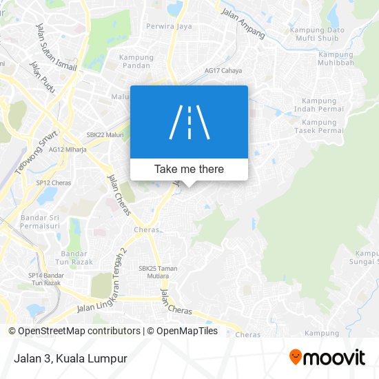 Jalan 3 map