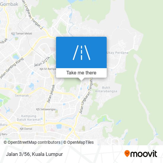 Jalan 3/56 map