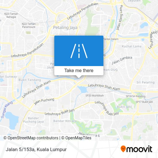 Jalan 5/153a map