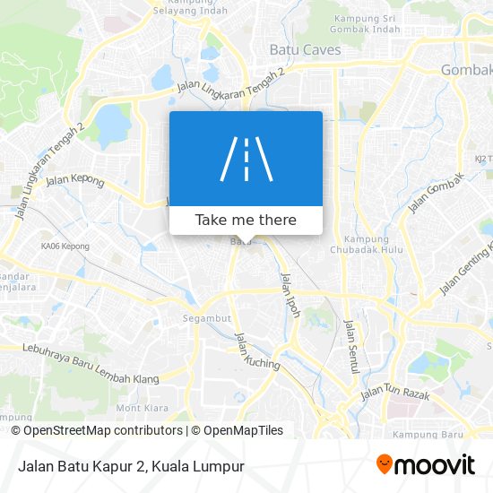How To Get To Jalan Batu Kapur 2 In Kuala Lumpur By Bus Mrt Lrt Or Train Moovit