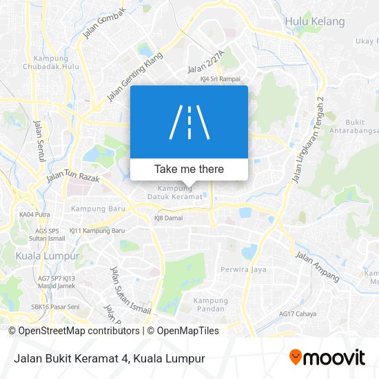 Jalan Bukit Keramat 4 map