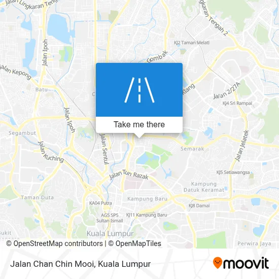 Jalan Chan Chin Mooi map