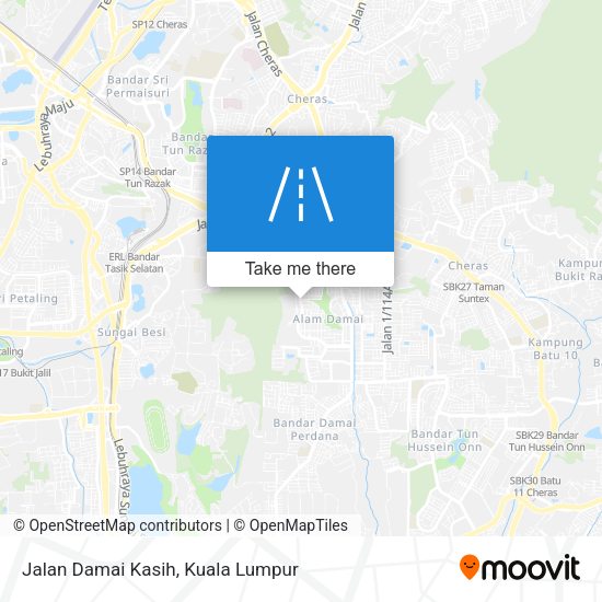 Peta Jalan Damai Kasih