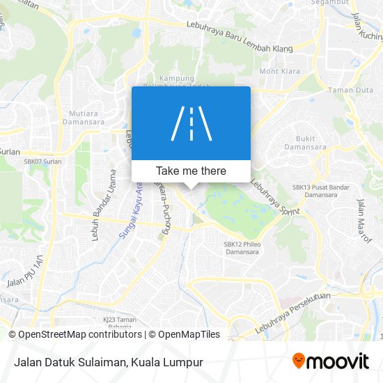 Jalan Datuk Sulaiman map