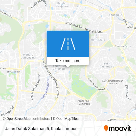 Jalan Datuk Sulaiman 5 map