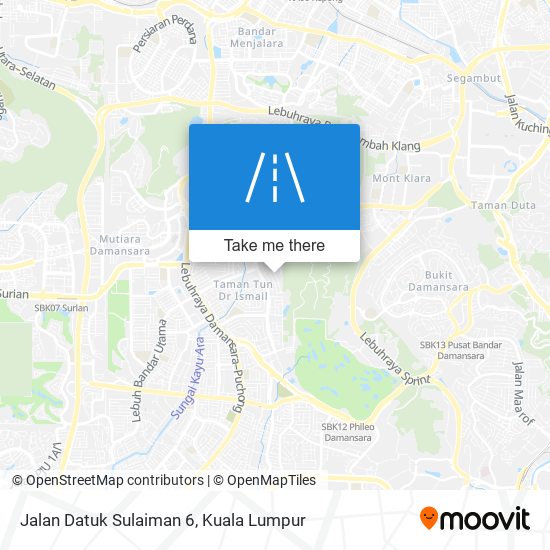 Jalan Datuk Sulaiman 6 map