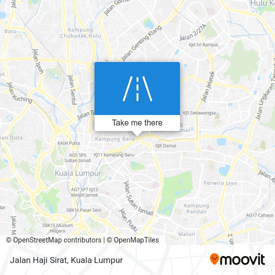 Peta Jalan Haji Sirat