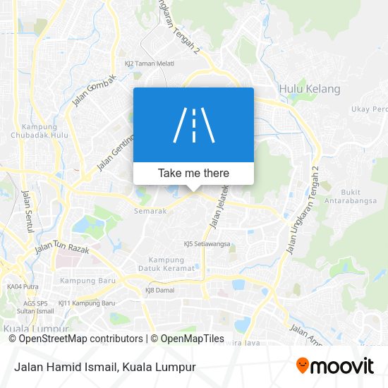 Jalan Hamid Ismail map