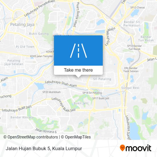 Jalan Hujan Bubuk 5 map