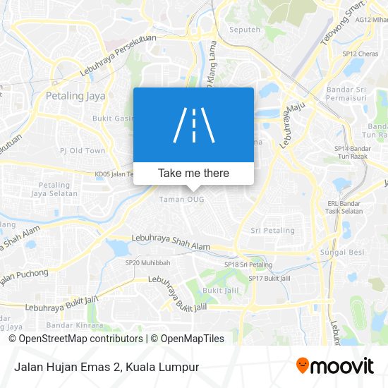 Peta Jalan Hujan Emas 2