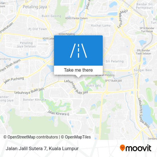 Jalan Jalil Sutera 7 map