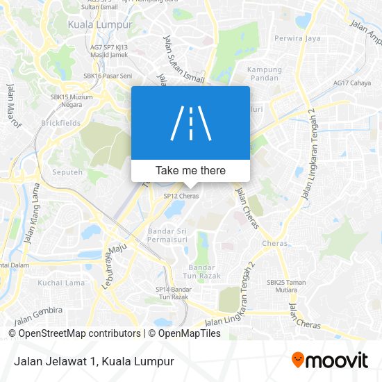 Peta Jalan Jelawat 1