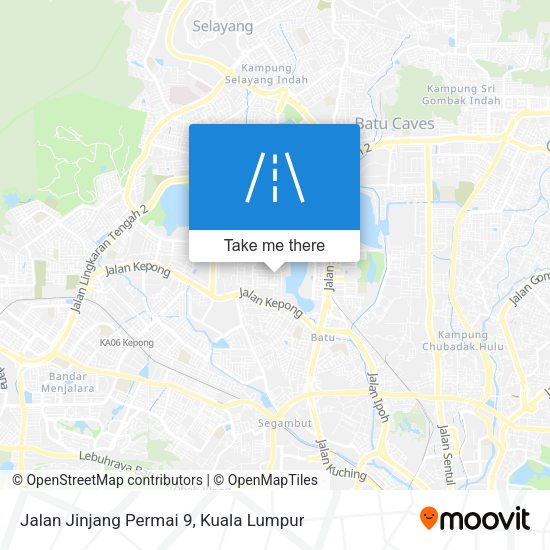 Jalan Jinjang Permai 9 map