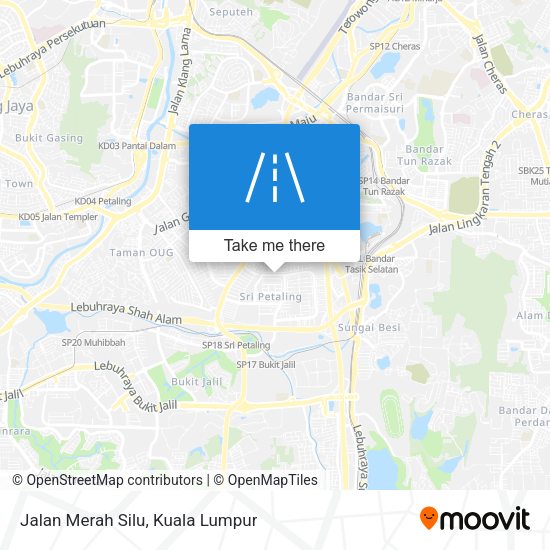 Peta Jalan Merah Silu