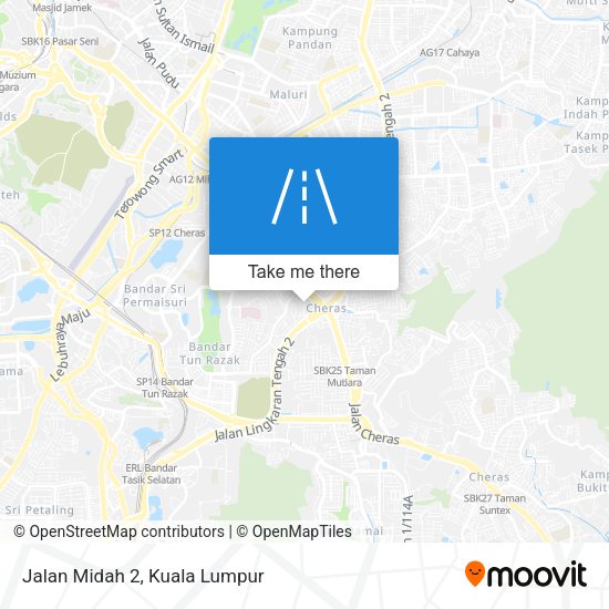 Peta Jalan Midah 2