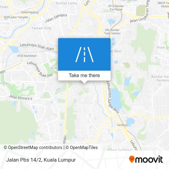 Peta Jalan Pbs 14/2