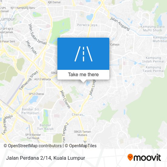 Peta Jalan Perdana 2/14