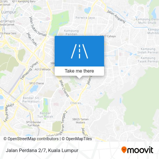 Peta Jalan Perdana 2/7