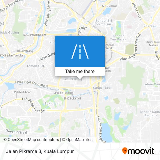 Peta Jalan Pikrama 3